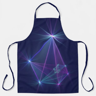 Constellation, Abstract Fantasy Fractal Art Apron