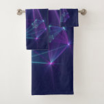 Constellation, Abstract Fantasy Fractal Art Bath Towel Set at Zazzle