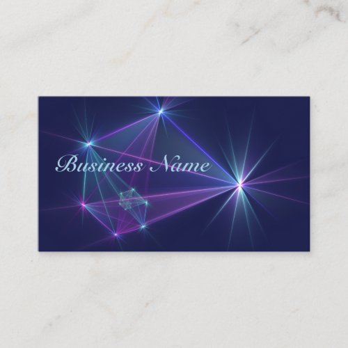 Constellation Abstract Fantasy Fractal Art Business Card