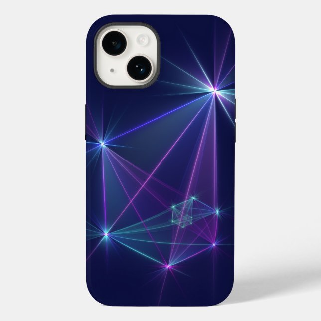 Constellation, Abstract Fantasy Fractal Art Case-Mate iPhone Case (Back)