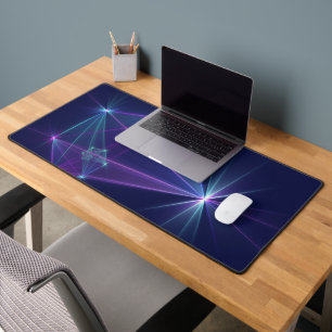 Constellation, Abstract Fantasy Fractal Art Desk Mat