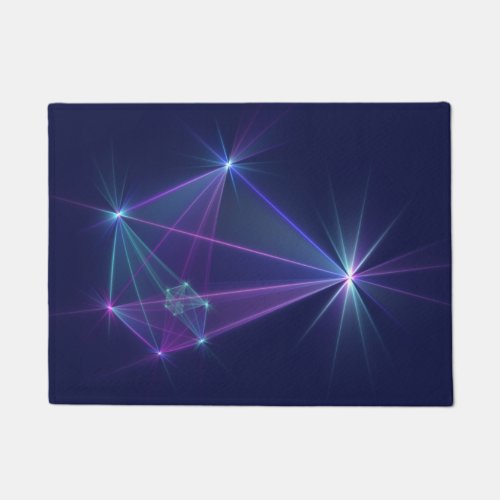 Constellation Abstract Fantasy Fractal Art Doormat