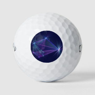 Constellation, Abstract Fantasy Fractal Art Golf Balls
