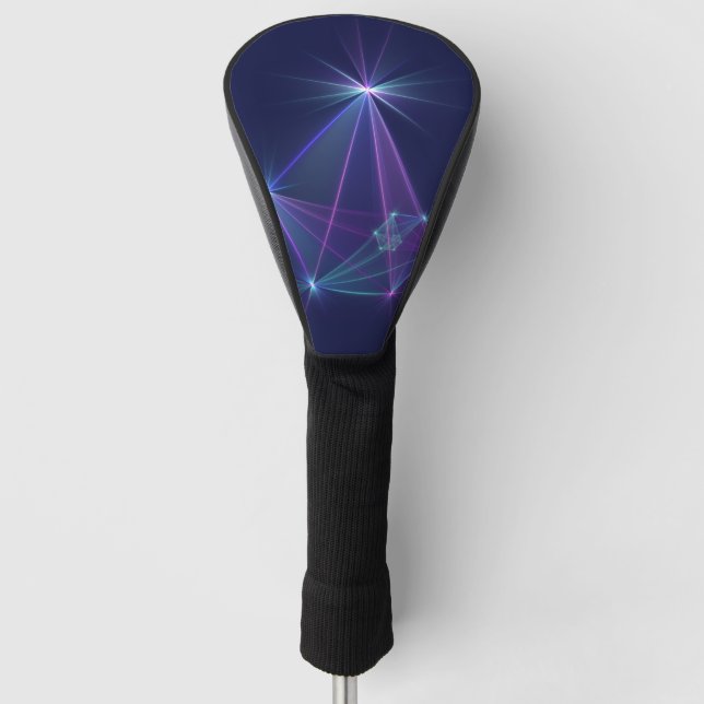 Constellation, Abstract Fantasy Fractal Art Golf Head Cover (Front)