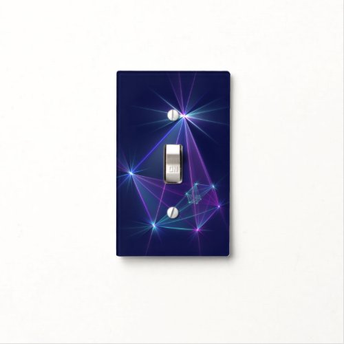 Constellation Abstract Fantasy Fractal Art Light Switch Cover