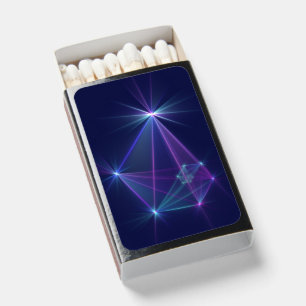 Constellation, Abstract Fantasy Fractal Art Matchboxes