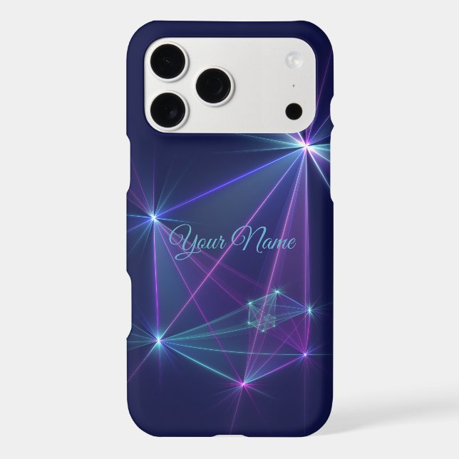 Constellation, Abstract Fantasy Fractal Art Name Case-Mate iPhone Case (Back)