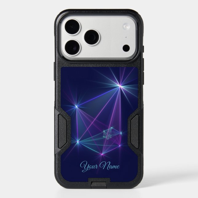 Constellation, Abstract Fantasy Fractal Art Name Otterbox iPhone Case (Back)