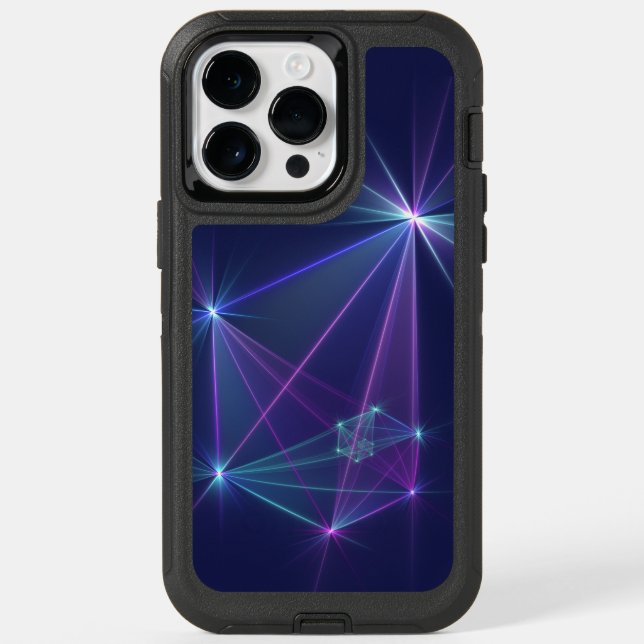 Constellation, Abstract Fantasy Fractal Art Otterbox iPhone Case (Back)