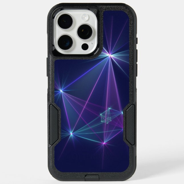 Constellation, Abstract Fantasy Fractal Art Otterbox iPhone Case (Back)