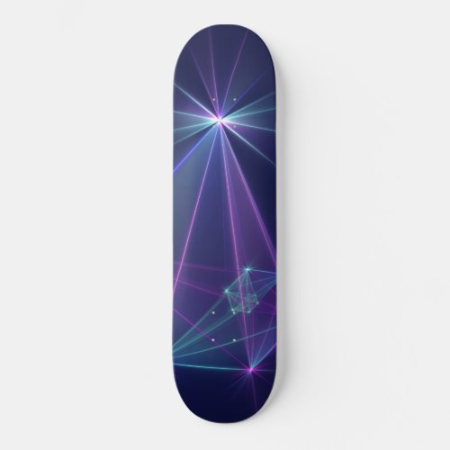 Constellation Abstract Fantasy Fractal Art Skateboard