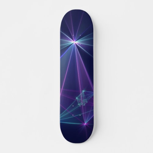Constellation Abstract Fantasy Fractal Art Skateboard