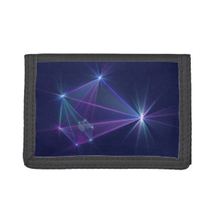 Constellation, Abstract Fantasy Fractal Art Trifold Wallet