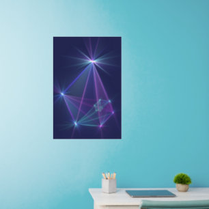 Constellation, Abstract Fantasy Fractal Art Wall Decal