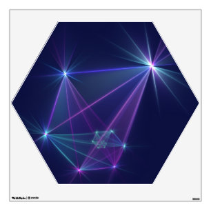 Constellation, Abstract Fantasy Fractal Art Wall Decal