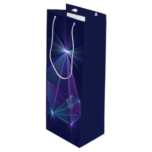 Constellation Abstract Fantasy Fractal Art Wine Gift Bag