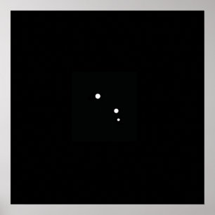 Constellation Aries by Leslie Peppers Poster