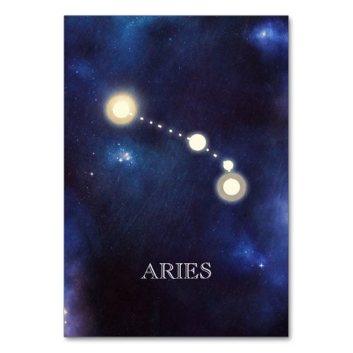 Constellation  Aries  Wedding Table Number