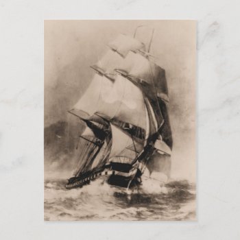 Constellation At Sea Postcard by windsorarts at Zazzle