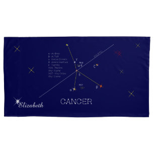 Constellation CANCER unique, impressive Pillow Case