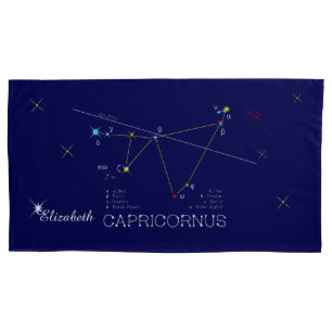 Constellation CAPRICORNUS unique, impressive Pillow Case
