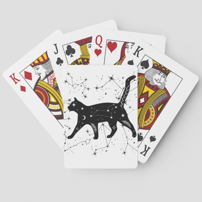 constellation cat cards (Back)