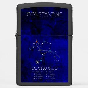 Constellation CENTAURUS unique, elegant Zippo Lighter
