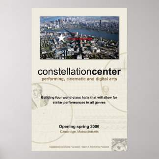 constellation center 001 poster