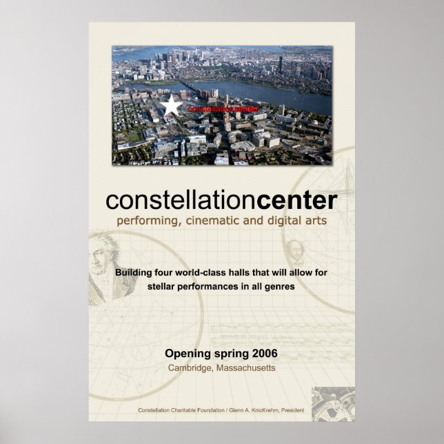 constellation center 001 poster (Front)