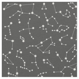 Constellation Fabric – Charcoal