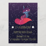 Constellation Fox Invitation