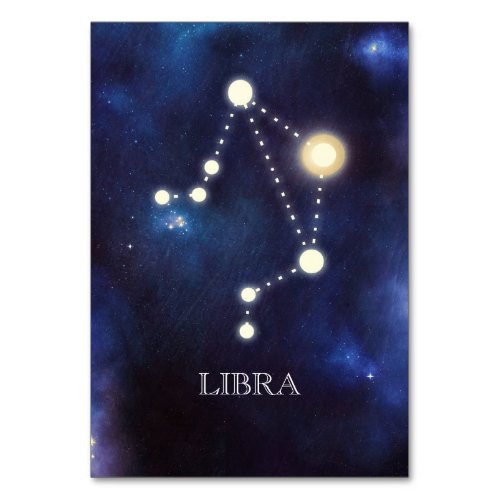 Constellation  Libra  Wedding Table Number