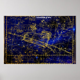 Constellation of Aries Poster