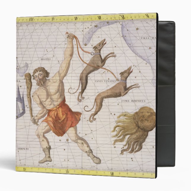 Constellation of Bootes, plate 20 from 'Atlas Coel Binder (Front/Inside)