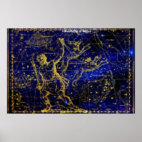 Constellation of Bootes Poster