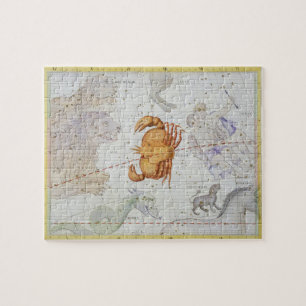 Constellation of Cancer, plate 4 from 'Atlas Coele Jigsaw Puzzle