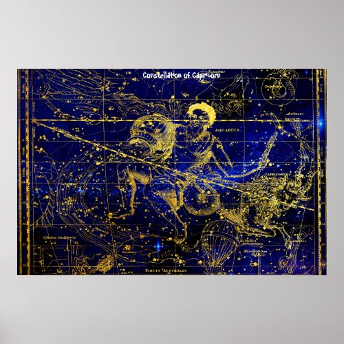 Constellation of Capricorn Poster