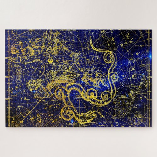 Constellation of Draco Jigsaw Puzzle