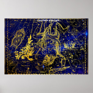 Constellation of Hercules Poster