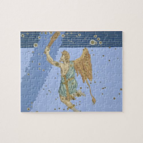 Constellation of Orion from Uranometria by Joha Jigsaw Puzzle