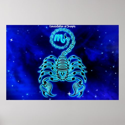 Constellation of Scorpio Poster