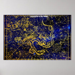Constellation of the Dragon Poster
