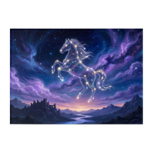 Constellation of the Valiant Steed Acrylic Print