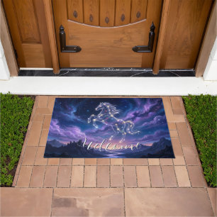 Constellation of the Valiant Steed Doormat