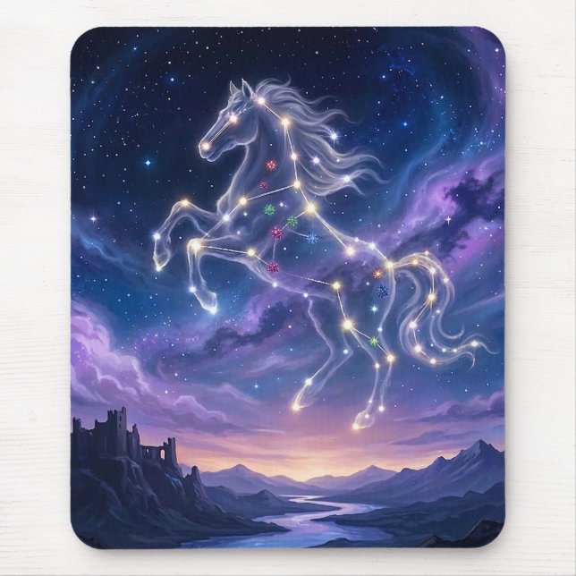 Constellation of the Valiant Steed Mouse Pad (2) (Front)