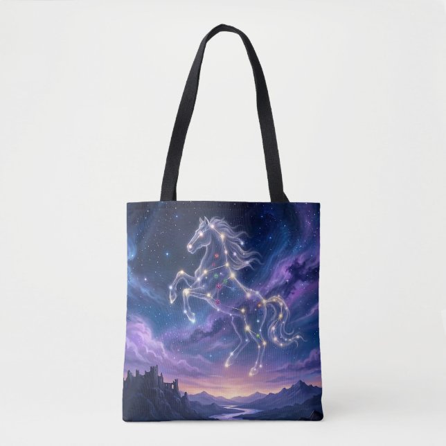Constellation of the Valiant Steed Tote Bag (Front)