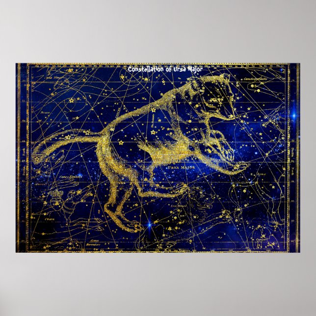 Constellation of Ursa Major Poster (Front)