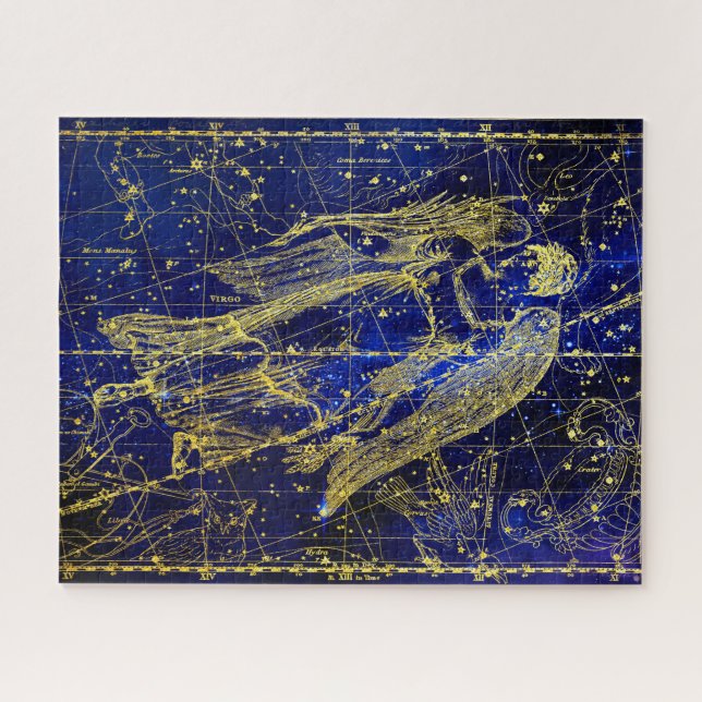 Constellation of Virgo Jigsaw Puzzle (Horizontal)