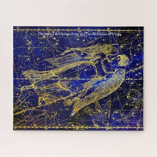 Constellation of Virgo Jigsaw Puzzle