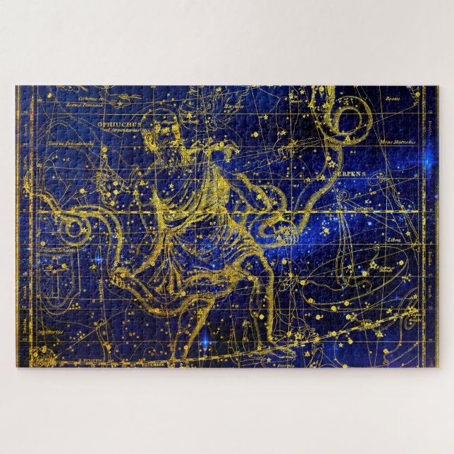 Constellation of Vophiuchus Jigsaw Puzzle (Horizontal)